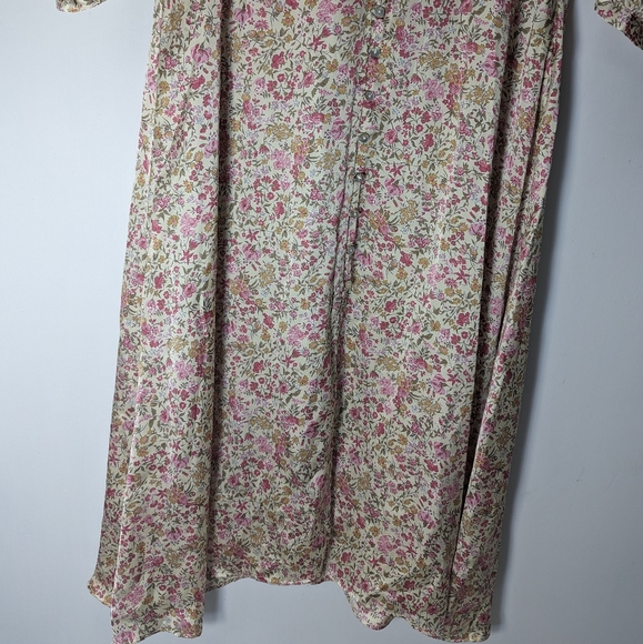 ZARA SS21 FLORAL PRINT TUNIC DRESS 8277/399 - Picture 6 of 12